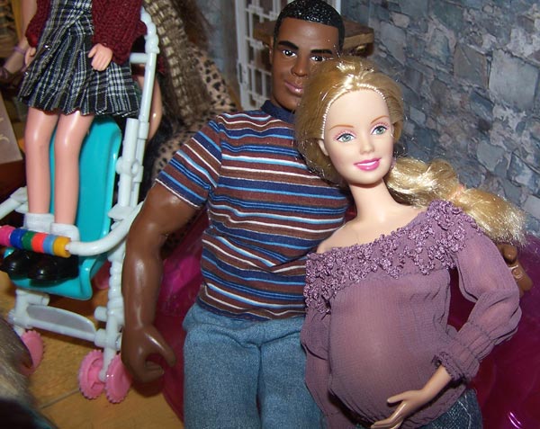 Goodness!  We didn't even KNOW she was expecting!